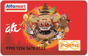 Alfamart Ponta Card Edisi Barong Bali